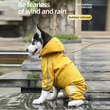 Load image into Gallery viewer, Dog Raincoat With Hood