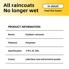 Load image into Gallery viewer, Dog Raincoat With Hood