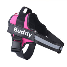 Load image into Gallery viewer, Personalized Dog Harness NO PULL Reflective Breathable Adjustable Pet Harness Vest For Small Large Dog Custom Patch Pet Supplies
